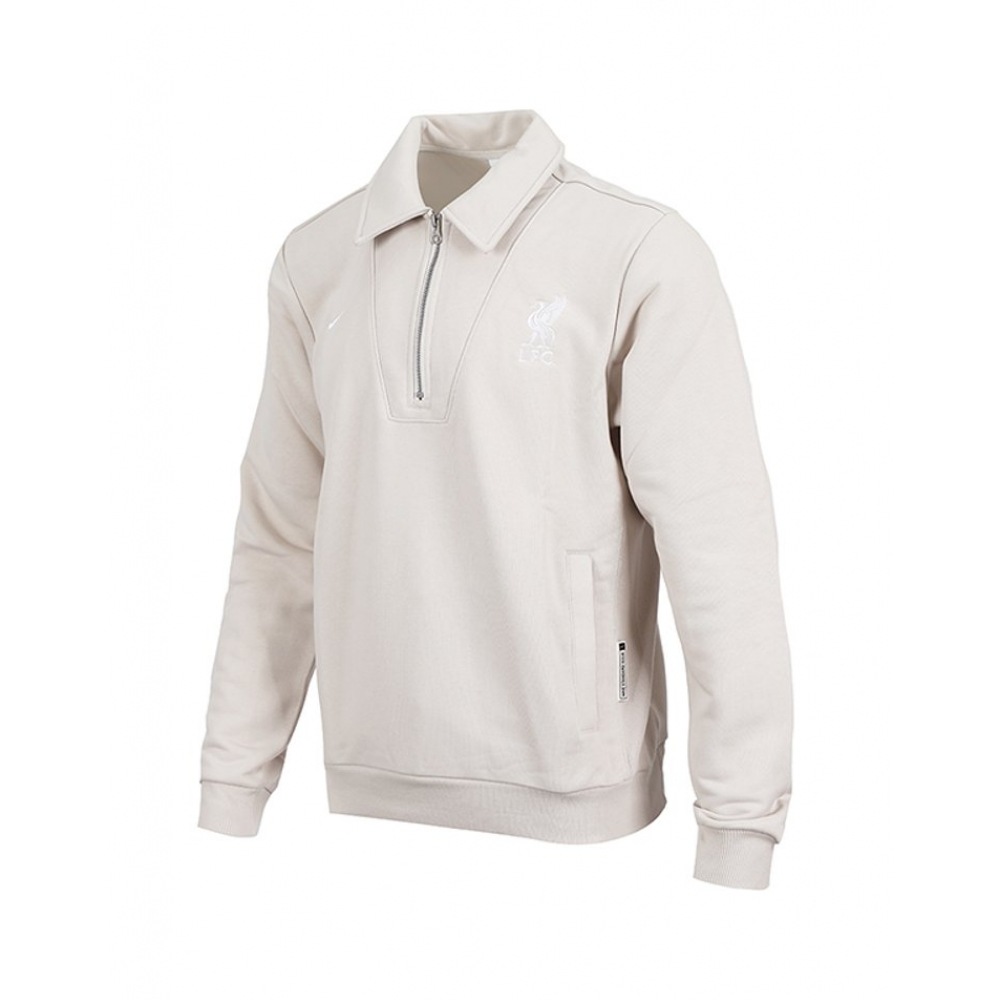 ナイキロングスリーブTシャツリバプール FC DRI-FIT スタンダードイシュージップアップトップ