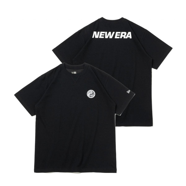 ニューエラ（NEW ERA） 半袖 パフォーマンス Tシャツ New Era Anglers Club ブラック レギュラーフィット 14109976