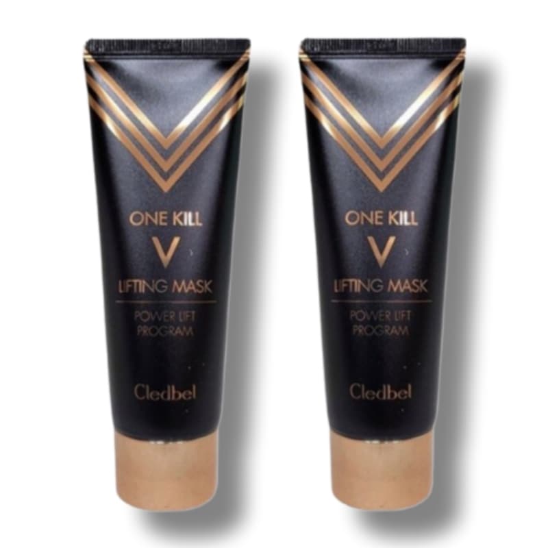 [1+1]クレドベル ゴールド リフティングパック ワンキル V マスク パワーリフト プログラム ブラックエディション 70ml 2個