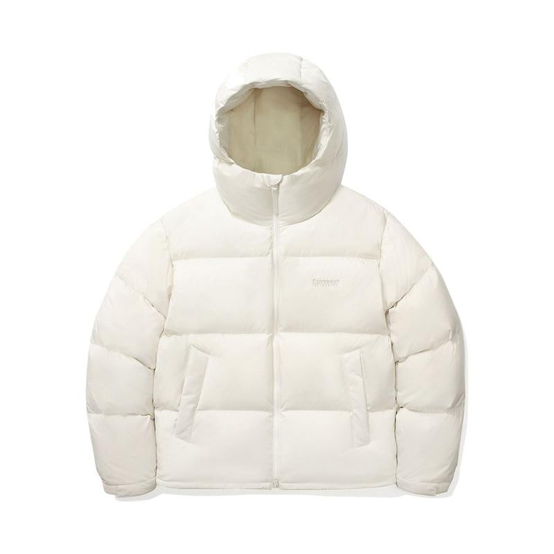 シビックオリジンフードショートパッファーアイボリーCO2404DP03IV