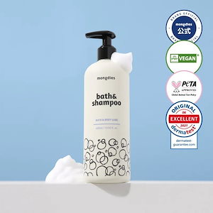 【公式ショップ】 モンディエス ベビー バス&シャンプー ベビーソープ オールインワンソープ 400ml 韓国コスメ ベビースキンケア ヴィーガン 敏感肌 乾燥肌 赤ちゃん 新生児