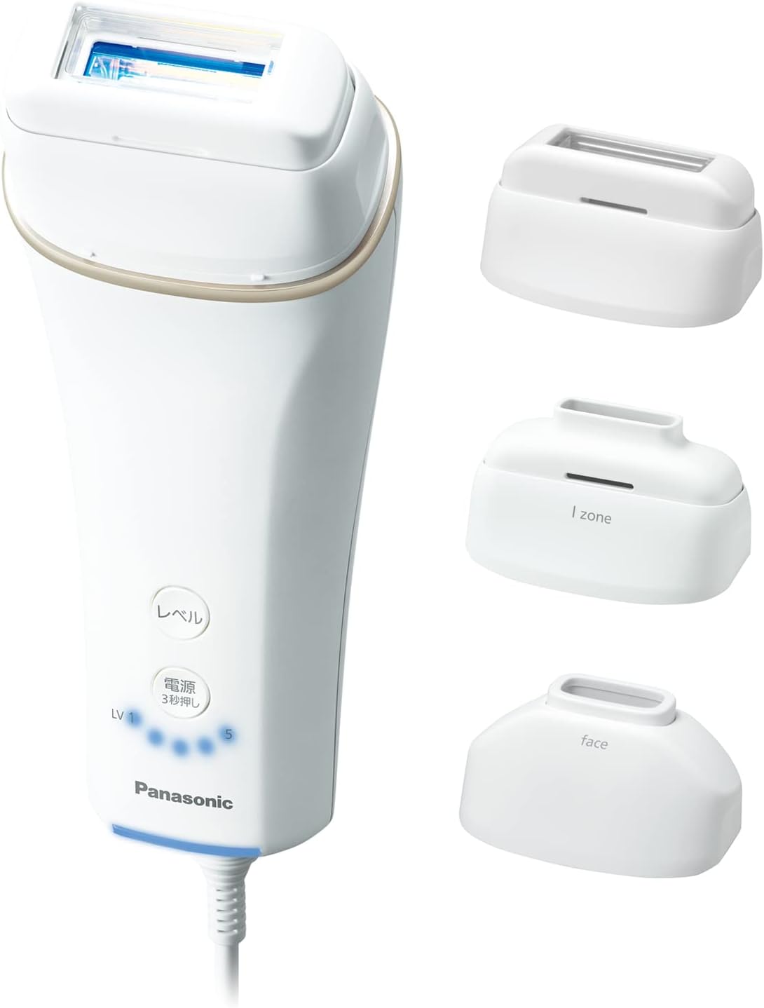 パナソニック 光美容器 光エステ ボディ&フェイス用 コンパクト ゴールド調 ES-WH77-N 14,358円