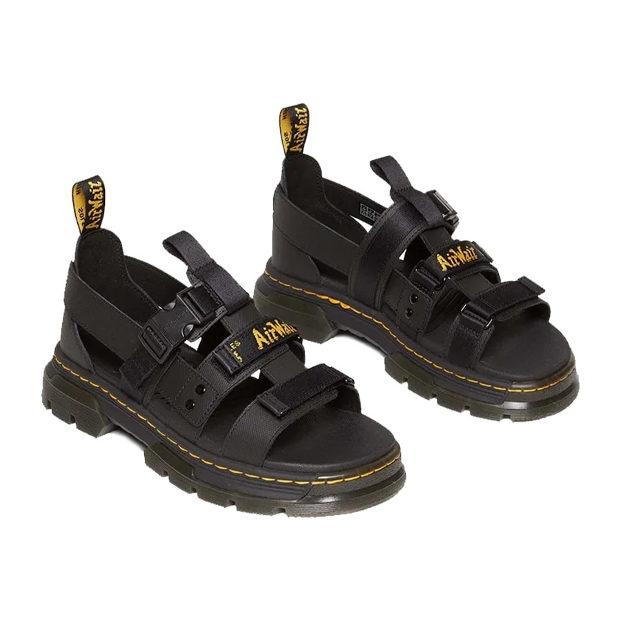 ドクターマーチン サンダル メンズ レディース ジェリコ グラディエーターサンダル ブラック Dr.Martens JERICHO GLADIATOR SANDAL BLACK