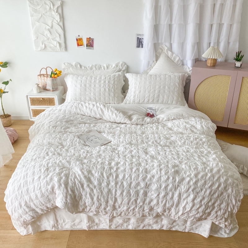 布団カバー 4点セット 掛け布団カバー シングル 綿100% おしゃれ 無地 羽毛布団カバー セミダブル 洋式・和式兼用 ふとんかばー 敷布団カバー 枕カバー 寝具カバーセット カバーセット ベッド用