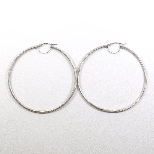 K10 10金 WG ホワイトゴールド ピアス 総重量約2.1g ジュエリー 中古