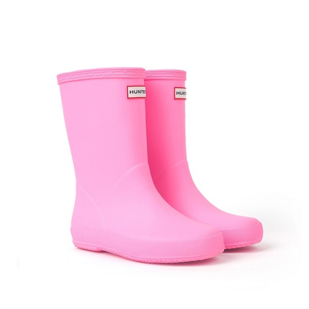 [トボックス] ハンターキッズファーストクラシックホットピンク HTKCE2TSFK11HPK