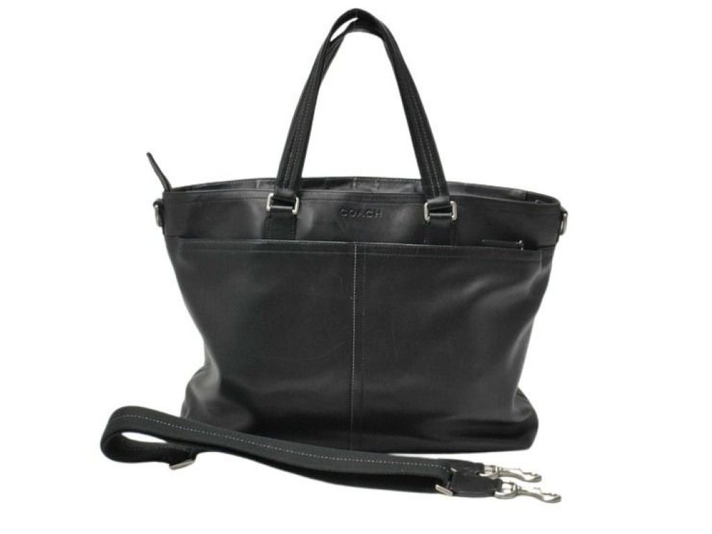 トートバッグ レキシントン F70673 レザー - 2WAY ハンドバッグ ショルダーバッグ シルバー金具 ブラック系 ハンドバッグ ショルダーバッグ 鞄 ブランド 上品 高級【本物保証】