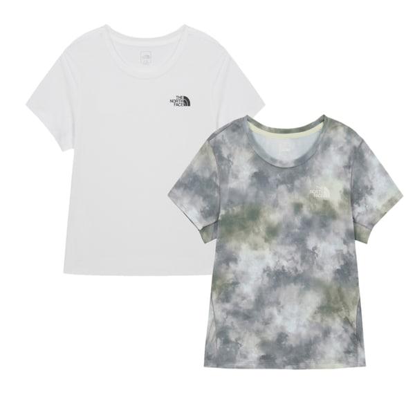 [] NT7US34 女性 TNF ラン 半袖 T シャツ