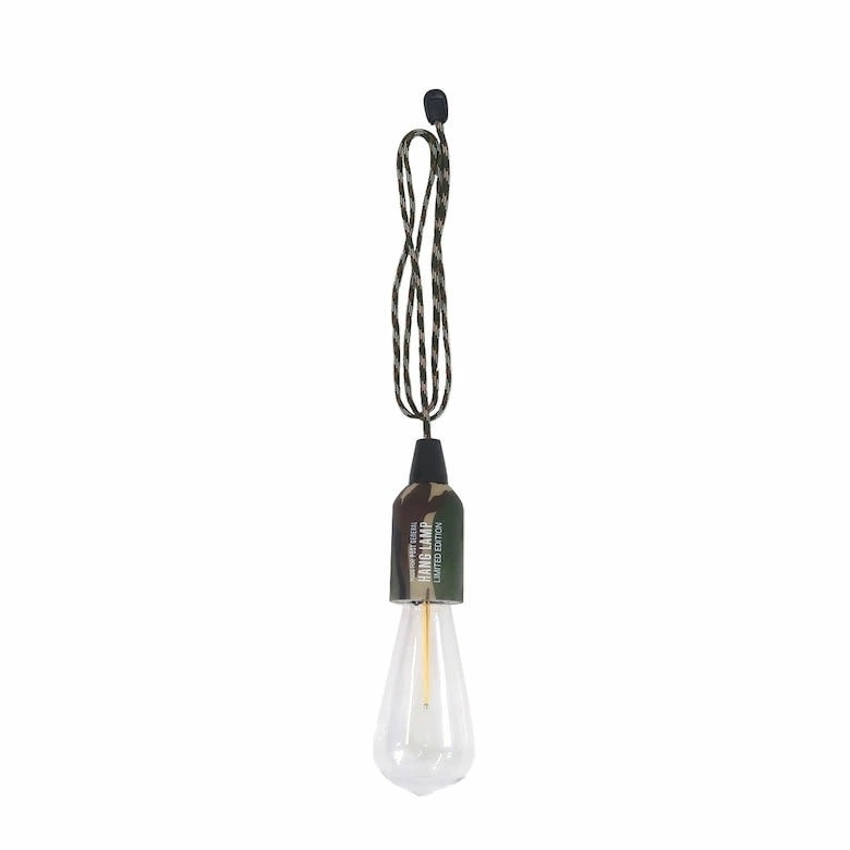 POST GENERAL 充電式ハンギングLEDランプ タイプ1 カモ（リチャージャブルモデル) LED照明器具 LEDランプ ledライト 吊り下げランプ 充電式 迷彩 カモフラ ポストジェネラ