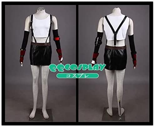 ファイナルファンタジーVIIティファロックハートコスプレコスチュームカスタマイズ可能変装ハロウィーン学園祭仮装コスプレ