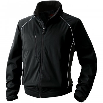 桑和 3400 防風カラーブルゾン 6Lサイズ ブラック（4） SEDUCTIVE