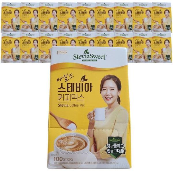 パールセス マイルド ステビア コーヒーミックス 100個