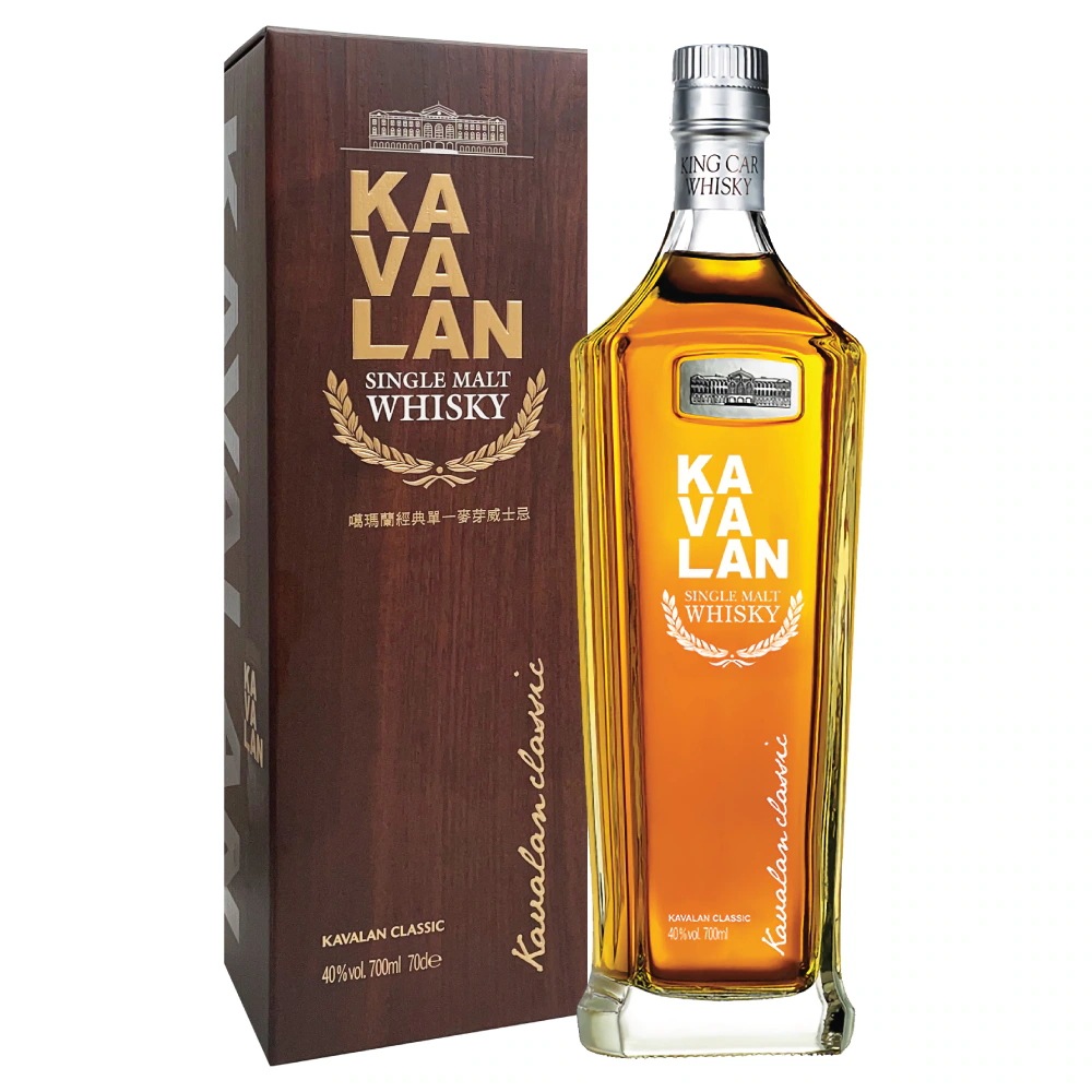 カバラン クラシック 1本 700ml / シングルモルトウイスキー ギフトBox入り 台湾ウィスキーの定番 Kavalan Classic Single Malt Whisky