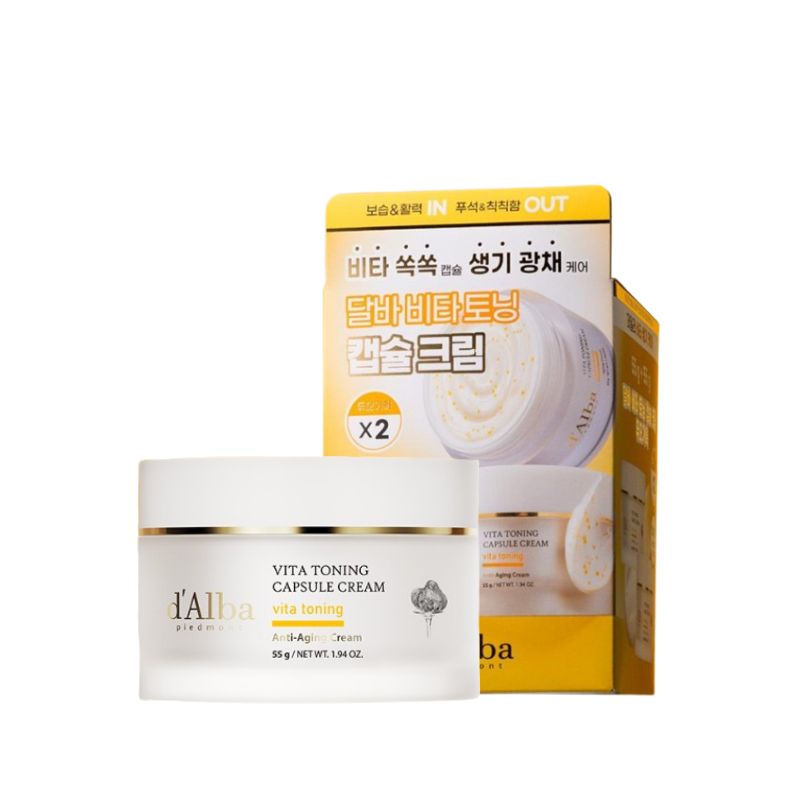 [1+1]ビタ トニング カプセル クリーム 55g ダブル 企画