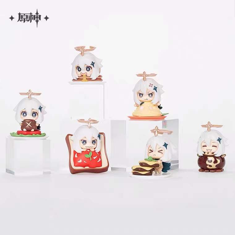 原神 非常食じゃないから パイモン フィギュアコレクション 6個セット 盲箱 海外正規品