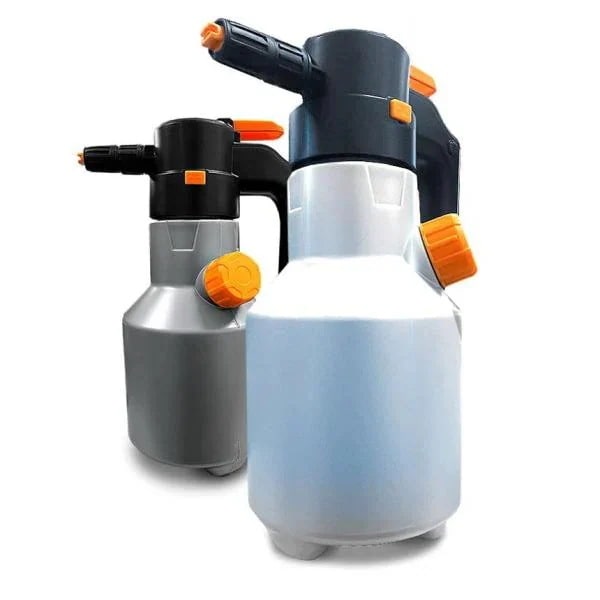 2個セット 電動式 ハンディ 高圧洗浄機 泡 噴霧器 手動式 泡洗車 2L 洗車 洗浄器 高圧 フォームガン PAWAPWA