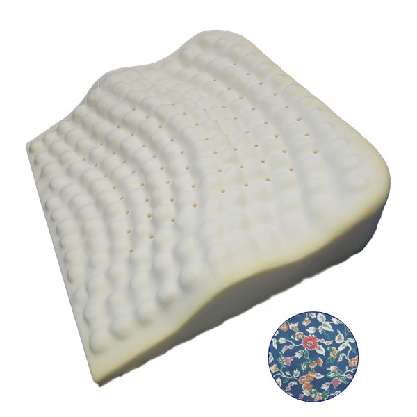 低反発枕/ピロー 硬め(SP-6) 洗えるカバー付き(フラワーガーデン)