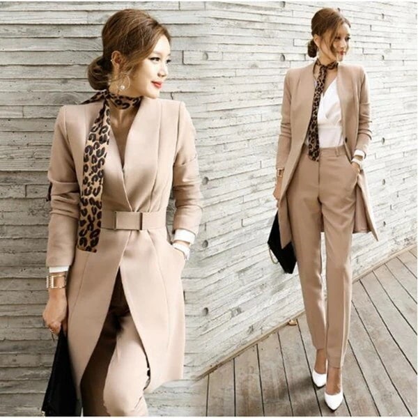 セットアイテム テーパードパンツ レディース 無料セットアップ ママ ボトムス 入学式 母 卒園式