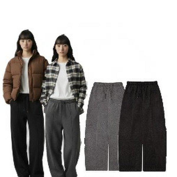 女性ダブルフェイスバレルパンツ 10540-138-833-45AB-SH