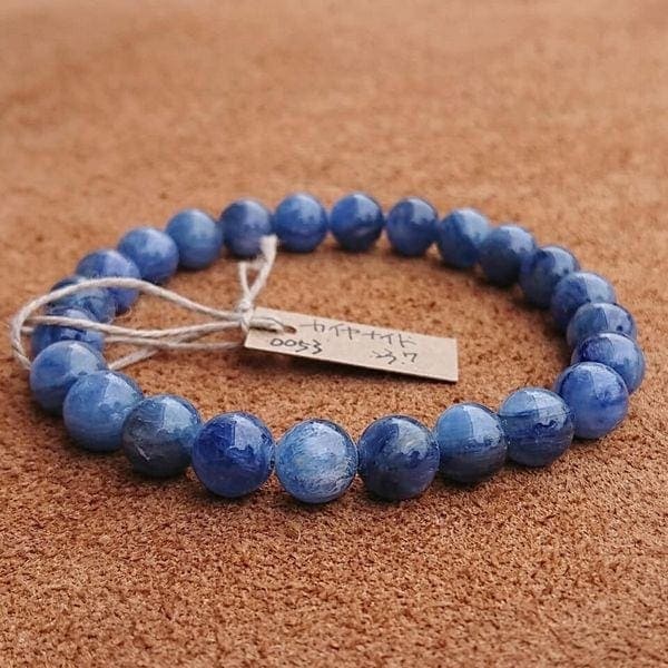 ブレスレット レディースアクセサリー アクセサリー ファッション 青 カイヤナイト 南アフリカ産