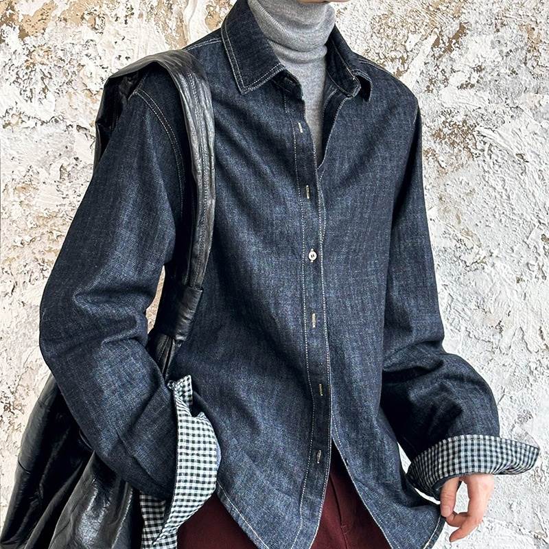 アウター ジャケット レディース デニムジャケット 長袖 襟付き 前開き ボタン ミディアム丈 かわいい 大人可愛い きれいめ シンプル 上品 おしゃれ かっこいい カジュアル こなれ感 個性的 きち 5,377円