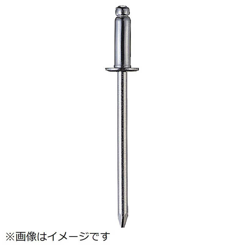 トラスコ中山　ブラインドリベット(SUS/SUS) 5-6 500本入　SS56C