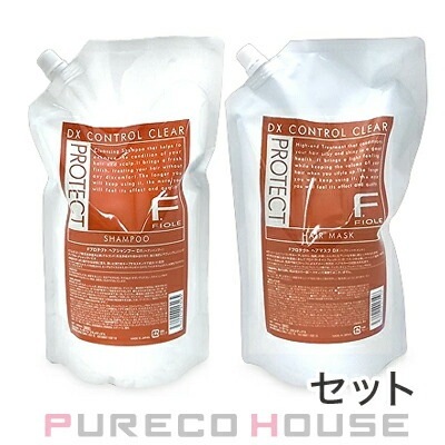 フィヨーレ Fプロテクト ヘアシャンプー DX (レフィル) 1000ml + ヘアマスク DX (レフィル) 1000g 【セット】