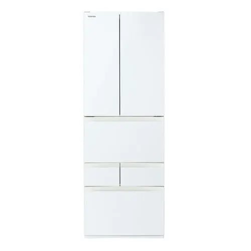 【無料長期保証】東芝 GR-W460FK(EW) 6ドア冷凍冷蔵庫 (462L・フレンチドア) グランホワイト