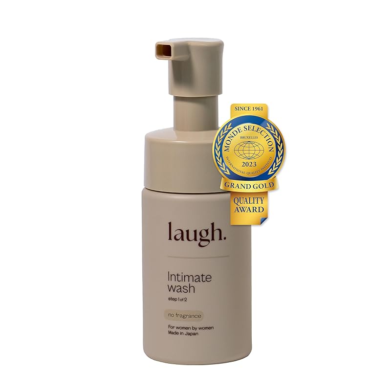 【公式】laugh. ラフドット インティメイトウォッシュ デリケートゾーン ケア ソープ 石鹸 泡 弱酸性 100ml (無香料)