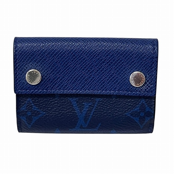 ルイヴィトン タイガ ラマ ディスカバリー コンパクト ウォレット M67620 【中古】