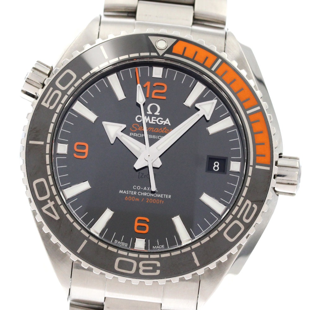 オメガ OMEGA 215.30.44.21.01.002 シーマスター600 プラネットオーシャン デイト 自動巻き メンズ 良品 保証書付き_879693【中古】 269,190円