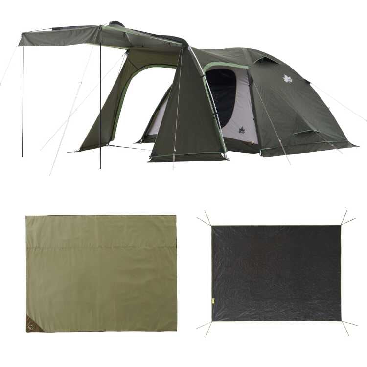 neos PANEL Breeze 2ルーム Lセット-BC（テント・マット・シート限定セット） #71208017