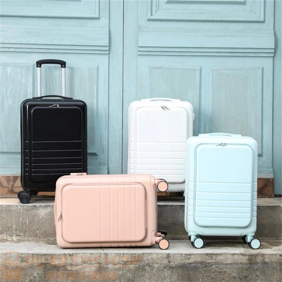 バッグキャリーバッグキャリーケース 上開き 靜音 国内旅行 ジッパー スーツケース 双輪 Mサイズ 機内持ち込み Sサイズ かわいい フロントオープン 軽量 おしゃれ 旅行バッグ