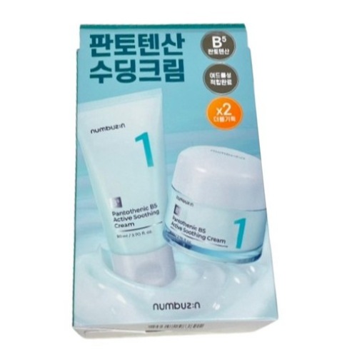 【1+1】1番 パントテン酸 アクティブ スージングクリーム 80ml / 韓国コスメ