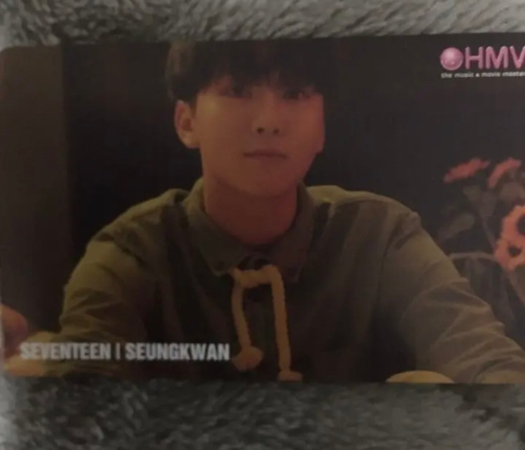 SEVENTEEN YOU MADE MY DAWN SEUNGKWANカードd