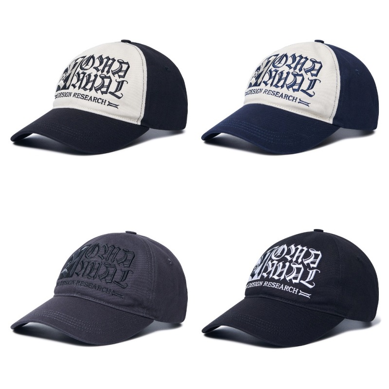 【NOMANUAL】 DROP C.T BALL CAP : 4COLORS