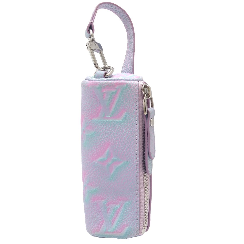 マイクロ パピヨン M00837 ポーチ モノグラム アンプラント リラ/180721【中古】