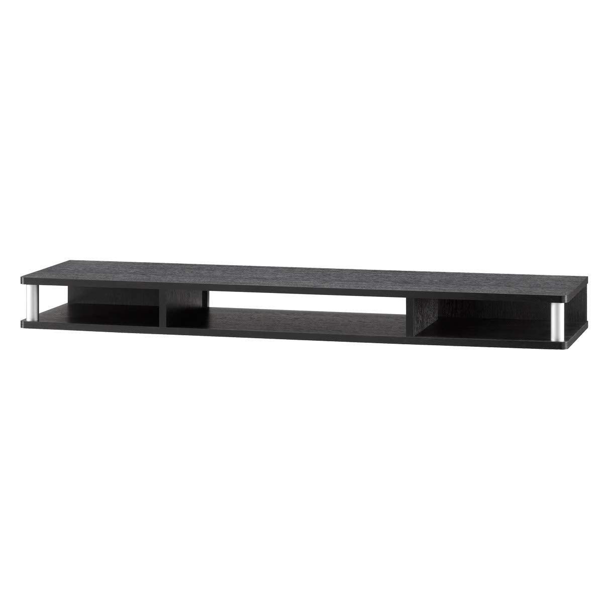 朝日木材加工 テレビ台 【正規品】ちょい足しラック 49型 幅110cm ブラック 完成品 AS-110CT 高さ10.5cm