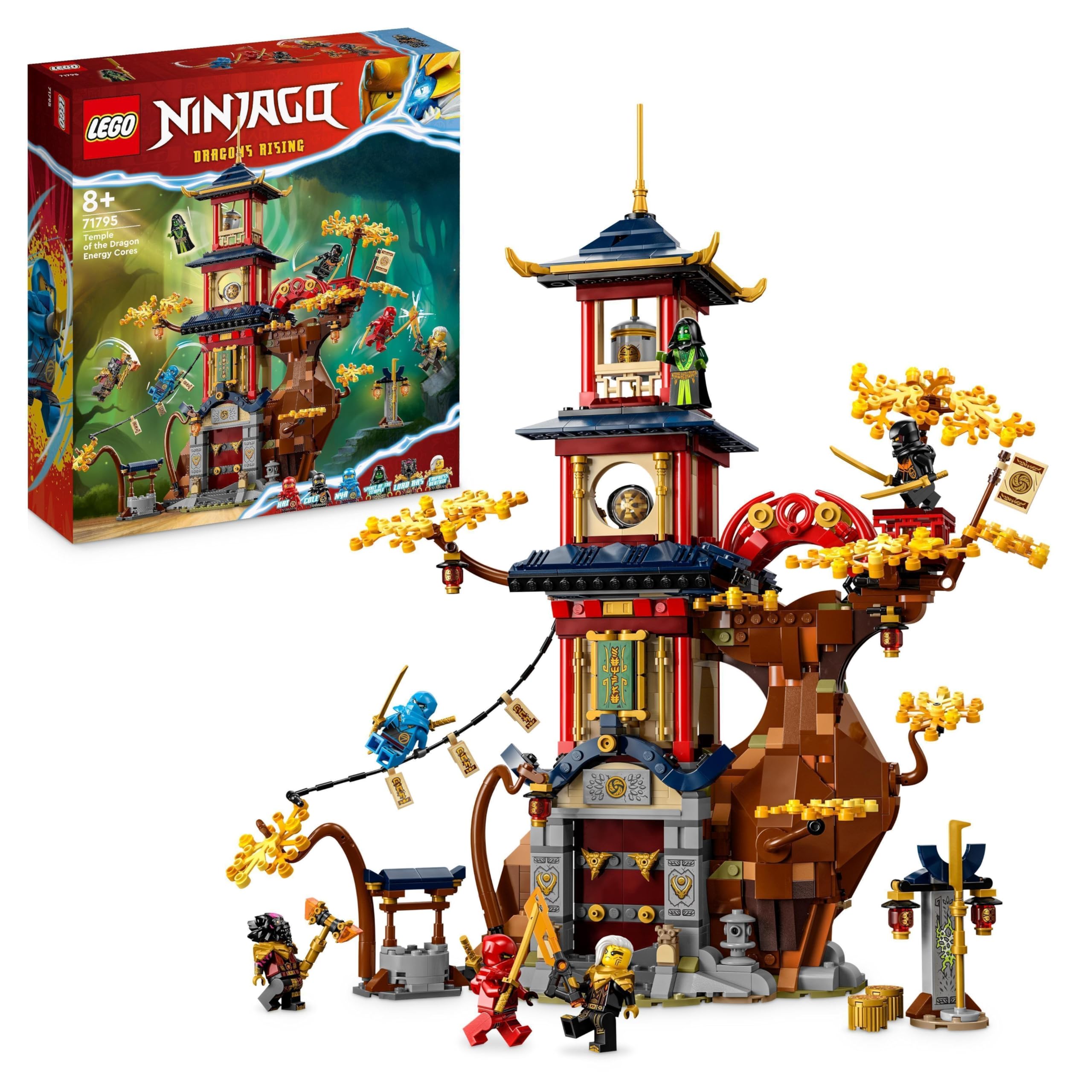 71795 Temple of the Dragon energy Cores - New.