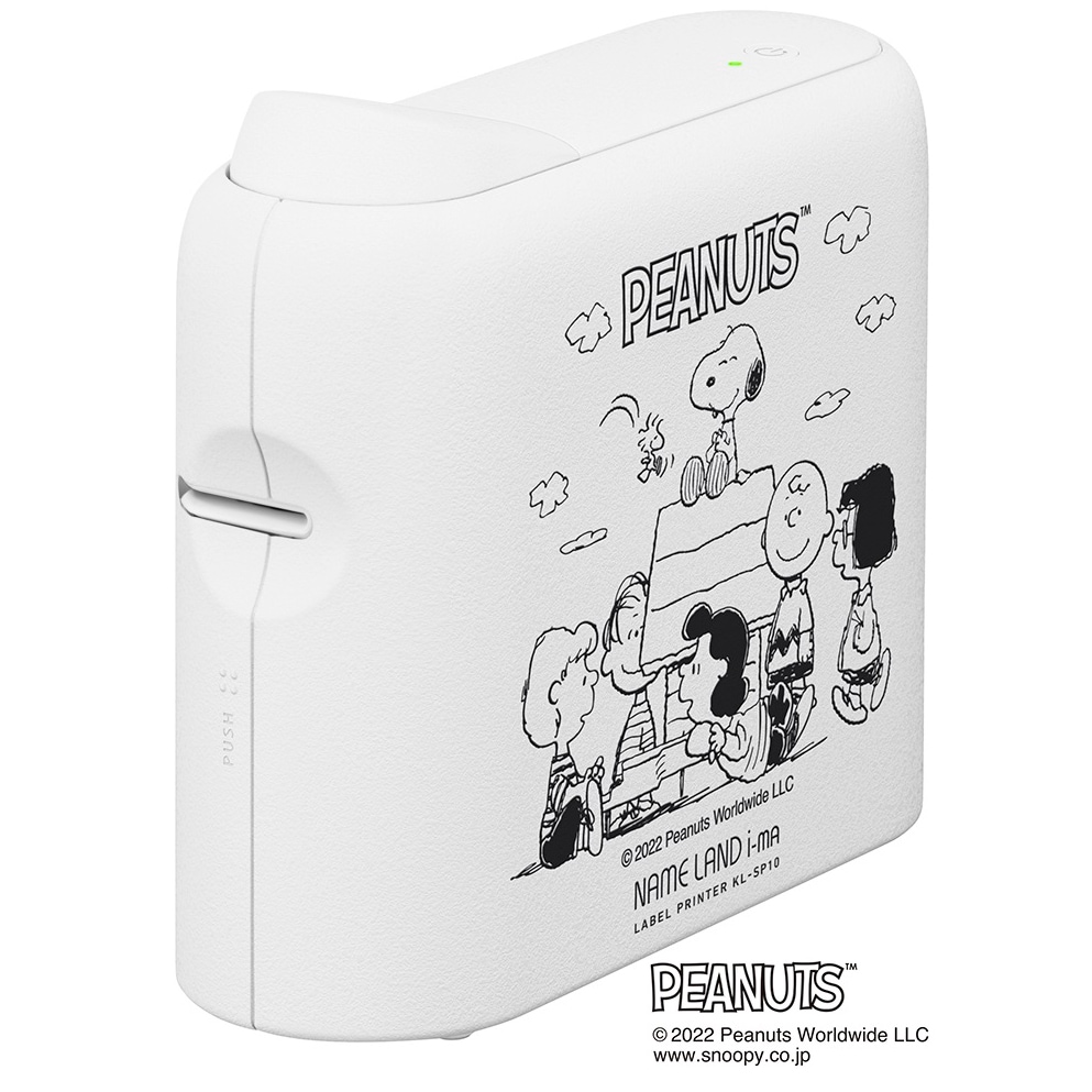 カシオ 印字文具 スマホ接続専用ラベルライター（ピーナッツモデル） KLSP10PN