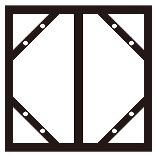 スライドアングル (300×600mm・明治山型用) KHT-2SA