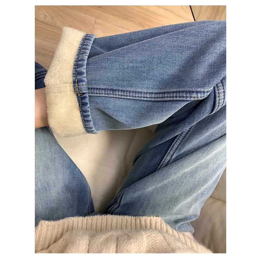暖パン デニムパンツ レディース 裏ボア 裏起毛 ファッション テーパードパンツ パンツ 裏起毛パンツ 極暖 デニムジーンズ あったか 保温 秋冬