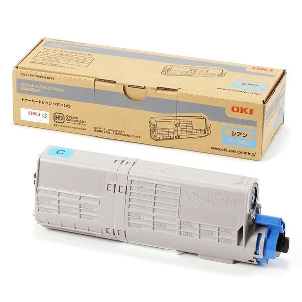 [純正品]OKI 沖電気 トナーカートリッジ[TC-C4BC2 シアン大]