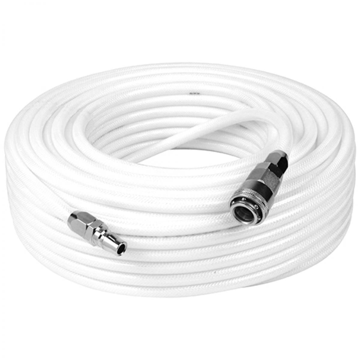 E-Value ウレタンエアーホース 内径7mm×外径10mm 30m クリアホワイト EUH-30W ワンタッチカプラ付 5,315円