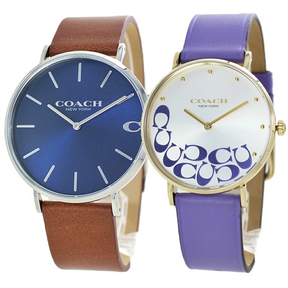 ペアウォッチ コーチ 腕時計 手表 結婚記念日 誕生日 ペア 腕時計 手表 革ベルト ペア カップル ギフト 時計プレゼント 彼氏 彼女 夫婦 両親 感謝 ありがとう ギフト 記念日 クリスマス