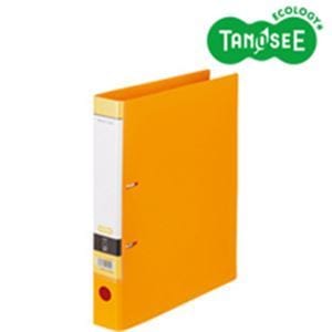 （まとめ）Dリングファイル A4-S 背幅45mm オレンジ 10冊 6,548円