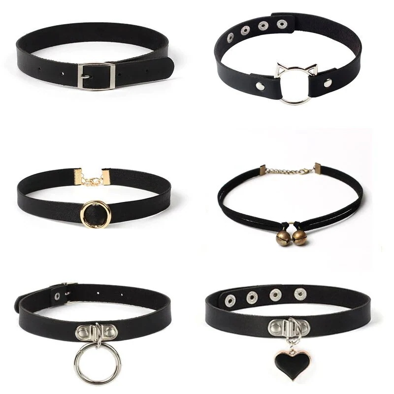 1つ買うと10個無料鈴のチョーカー レディース兼用 人間用 メンズ 首輪 ゴシック セット チョーカー ネックレス 19,003円