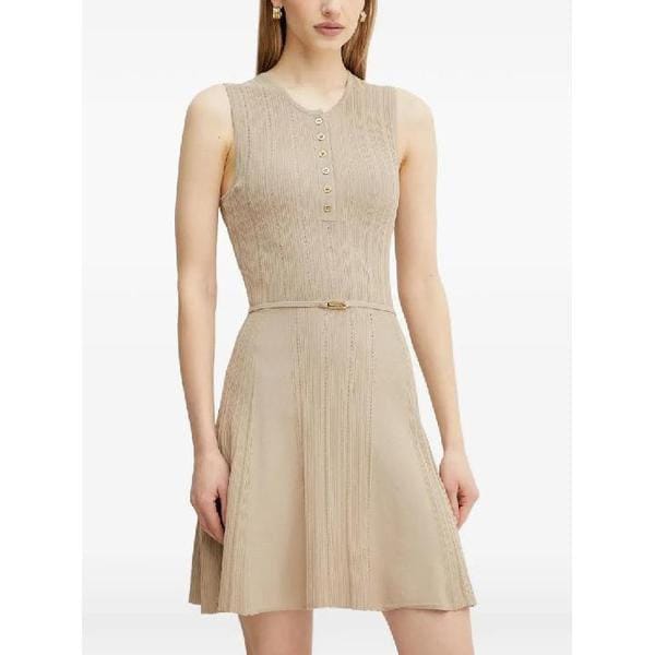 25 FW ボタンベルトミニドレス 5GGK265874Z TP446111021