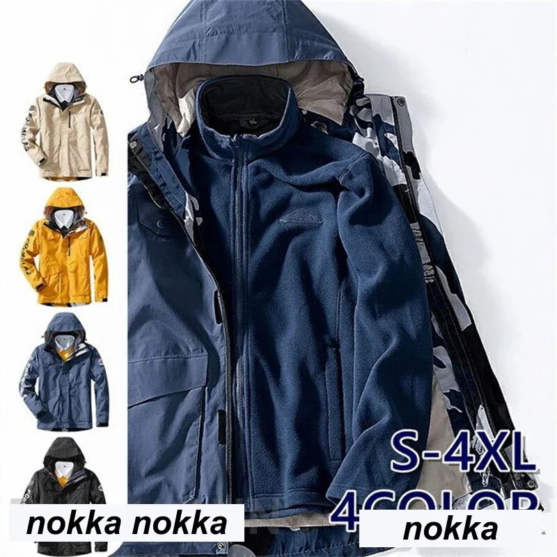 ウィンドブレーカー 3WAY メンズ 2点セット マウンテンパーカー おしゃれ 20代 20代 30代