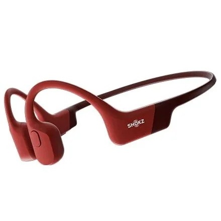 Shokz OpenRun SKZ-EP-000006 [ソーラーレッド] ワイヤレス骨伝導イヤホン